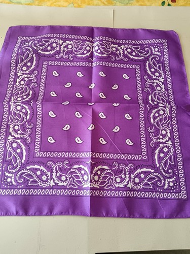 Bandana violet