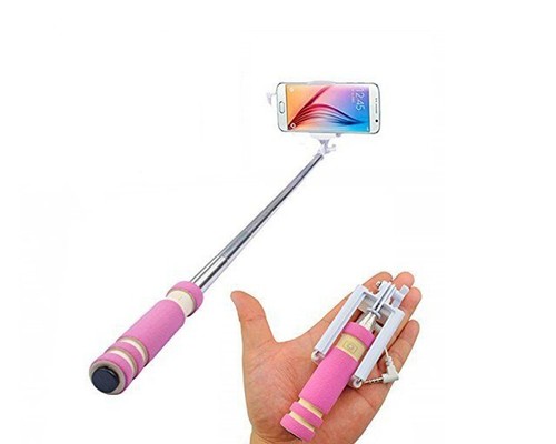 Perche selfie bleu - selfie,