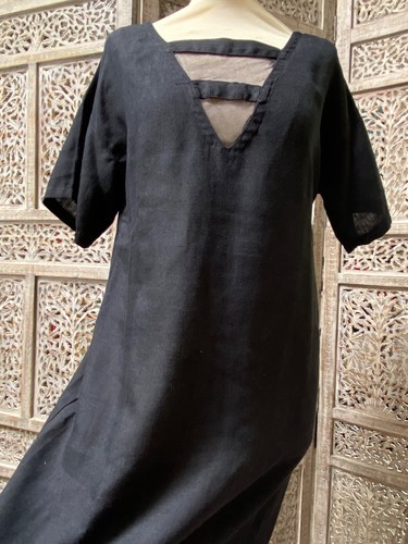 Robe noir gaston jaunet - robe,