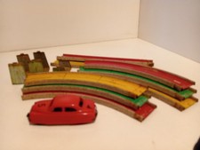 Jouef raised circuit canvas SIMCA 9 mechanical round No. 5 front rear 1/43 BE