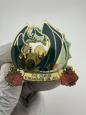 THE CURSE TORMENTS US ALL LAPEL PIN   By Lit Joy Crate