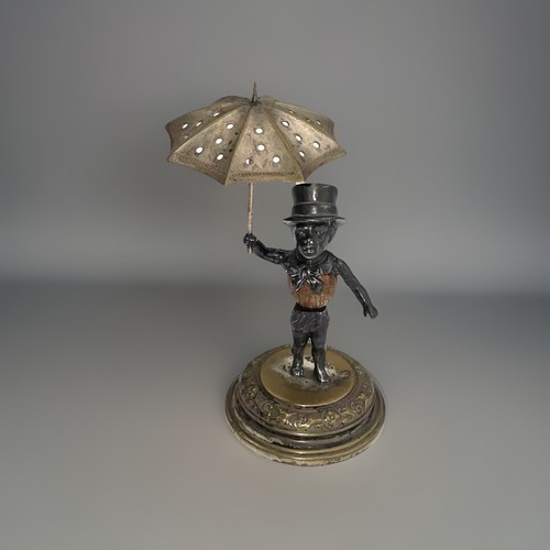 Figurine homme parapluie - au,