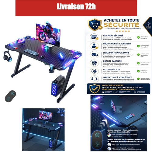 Bureau gaming devoko led - bureau,
