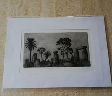 Lithographie signée De Jean-