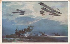 Hydravions au-dessus de la