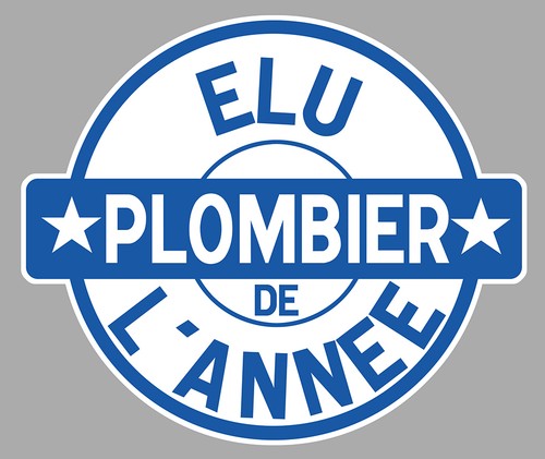 Elu plombier annee cadeau - plombier, l'annee