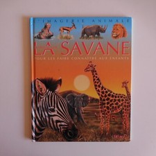 La grande imagerie 2003 La Savane Fleurus livre illustré animaux jeunesse N7092