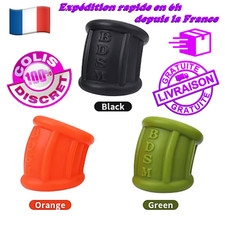 Cockring Silicone érection maintenue retarde l'éjaculation Anneau pour pénis 🥒