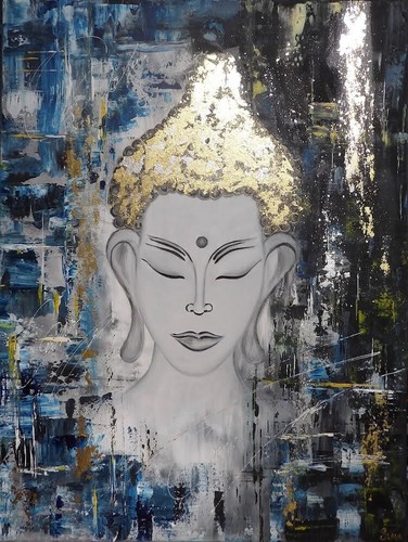Bouddha espoir peinture - "espoir"-,