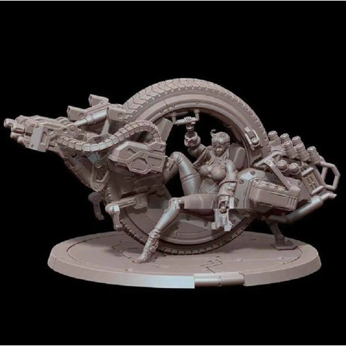Kit maquette cyberpunk résine