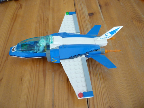 Lego avion bleu - lego,