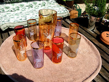 pichet à limonade ancien et 8