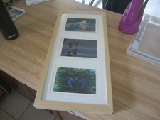RIBBA 21 x10 PHOTO FRAME WITH 3 POST CARDS OF NATURE