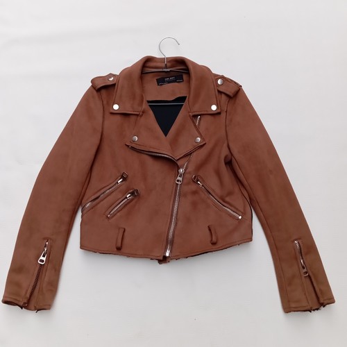 Veste courte zara daim - courte,