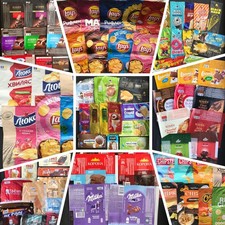 Empty Packs Mix of Ice Cream Chocolate Candy Crispy Chips by Your Choose