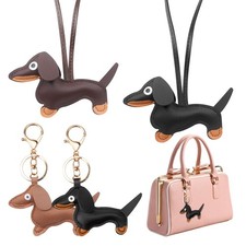 4 Porte-clés Teckel, PU