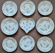 9 assiettes aux barbeaux