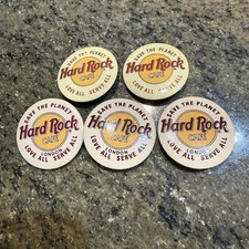 (5) Hard Rock Cafe Collectible