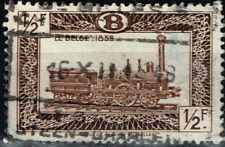 Belgium Railroad Locomotive Train stamp 1951
