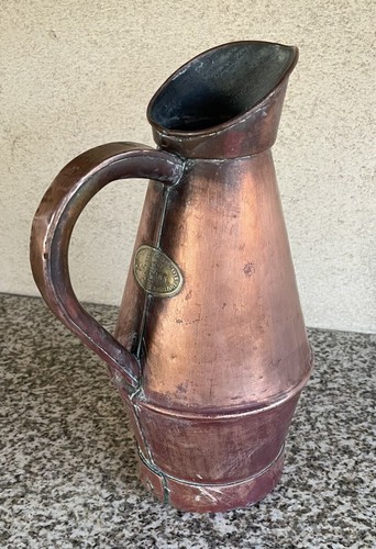 Pichet cuivre ancien broc - pichet,