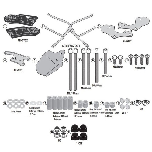 Set petits chassis - set, À