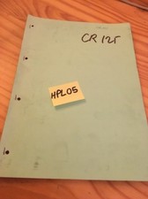 Honda Parts list CR125M1 CR125