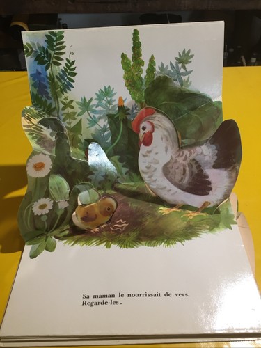 Pop livre anime poussin - le,