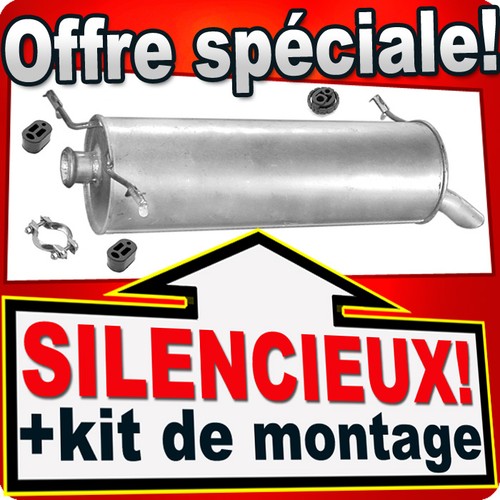 Silencieux arriere pour - silencieux,