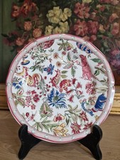 Rare Assiette A Dessert En