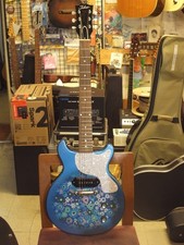 Tokai TJ156BF Love Rock Blue Floral Made in Japan 2020s LP Junior Type E.Guitar