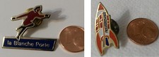 2x PINS PIN'S BADGES LA BLANCHE PORTE PUB ENAMEL PORT AT COST PRICE