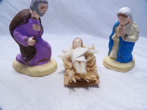 Santon enfant jesus - santon, cire