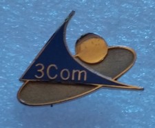 pin's 3COM RESEAU NETWORK