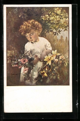 Carte postale artiste - carte, d'artiste