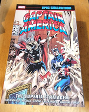 Marvel Epic Collection CAPTAIN AMERICA SUPERIA STRATEGEM  Deluxe TPB NEW