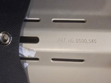 OMS AL Backplate with Comfort Harness System with back pad