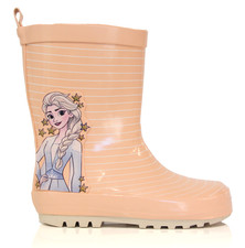 Bottes Pluie Fille Reine des Neiges 22 > 30 Elsa Anna Pastel Étanches