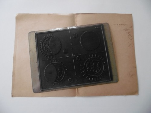 Ancien tampon encreur scolaire - tampon,