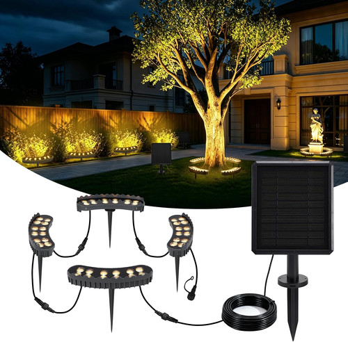 Solar tree lights outdoor - tree,