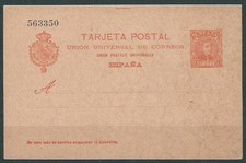 Espagne Entiers Postaux 1901