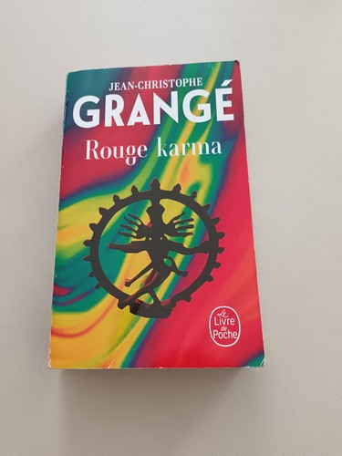 Livre roman thriller - , rouge