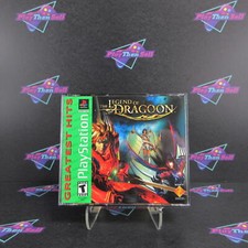Refurbished The Legend of Dragoon PS1 PlayStation 1 Greatest Hits - Game & Case