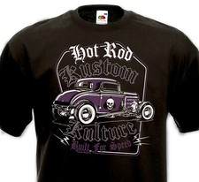 T-shirt HOT ROD - KUSTOM