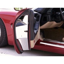 Door Jamb Kit for 1997-04 Chevy Corvette w/Lambo Style Door Hinge Kit[Polished]
