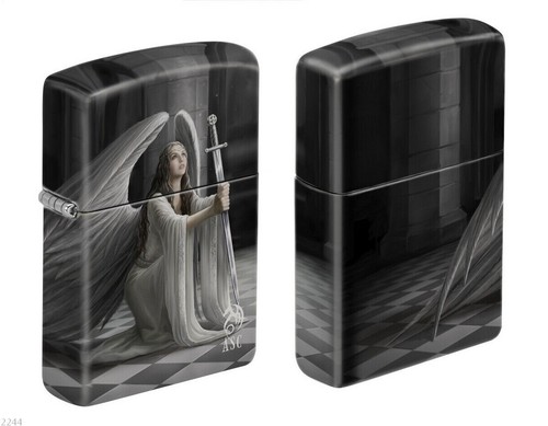 Zippo gothic angel by anne - gothic,