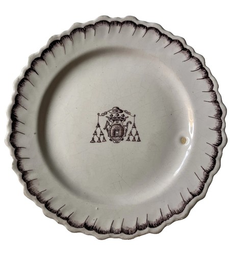 Assiette faïence xviii - en,