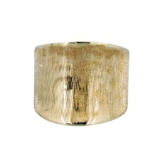 Bague Femme Large En Or Jaune