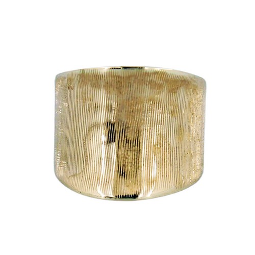 Bague femme large jaune - bague,