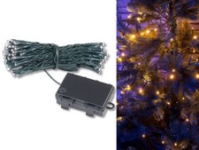 Guirlande lumineuse pour extérieur - À piles - 10 m - Lunartec