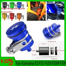 For Yamaha FZ FZ1 FZ6 FZ6R FZ8 Brake Fluid Reservoir Tank Oil Fluid Cup New